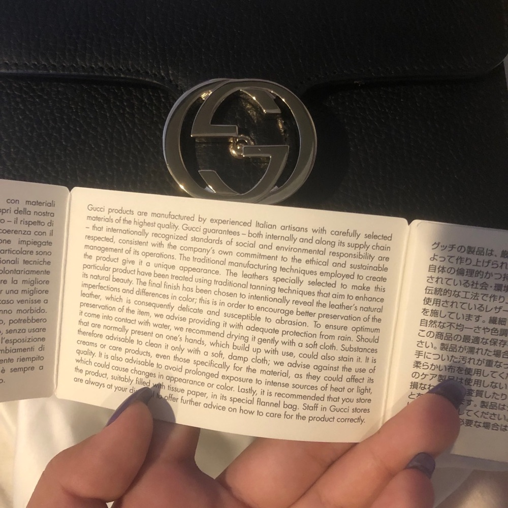 ***SOLD DO NOT BUY***BRAND NEW GUCCI INTERLOCKING - Picture 8 of 10